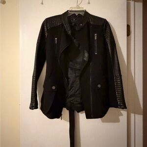 BCBGMaxAzria Black Leather Jacket